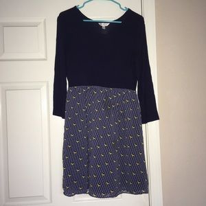 Navy Anchor Dress